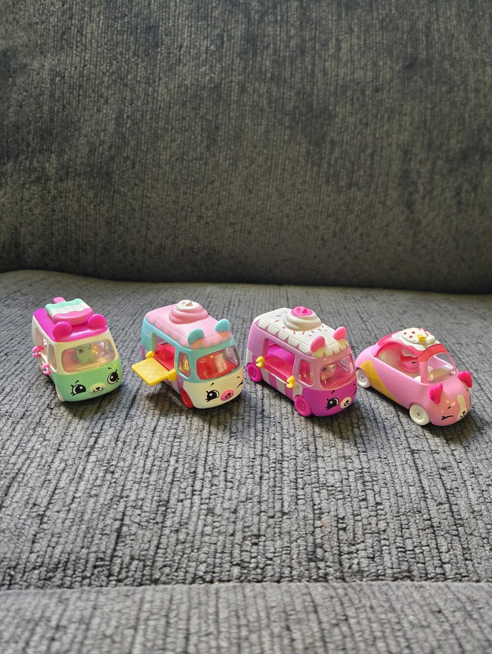 Shopkins Cutie Cars Diecast Vehicles Lot Of 4 Moose Toys
